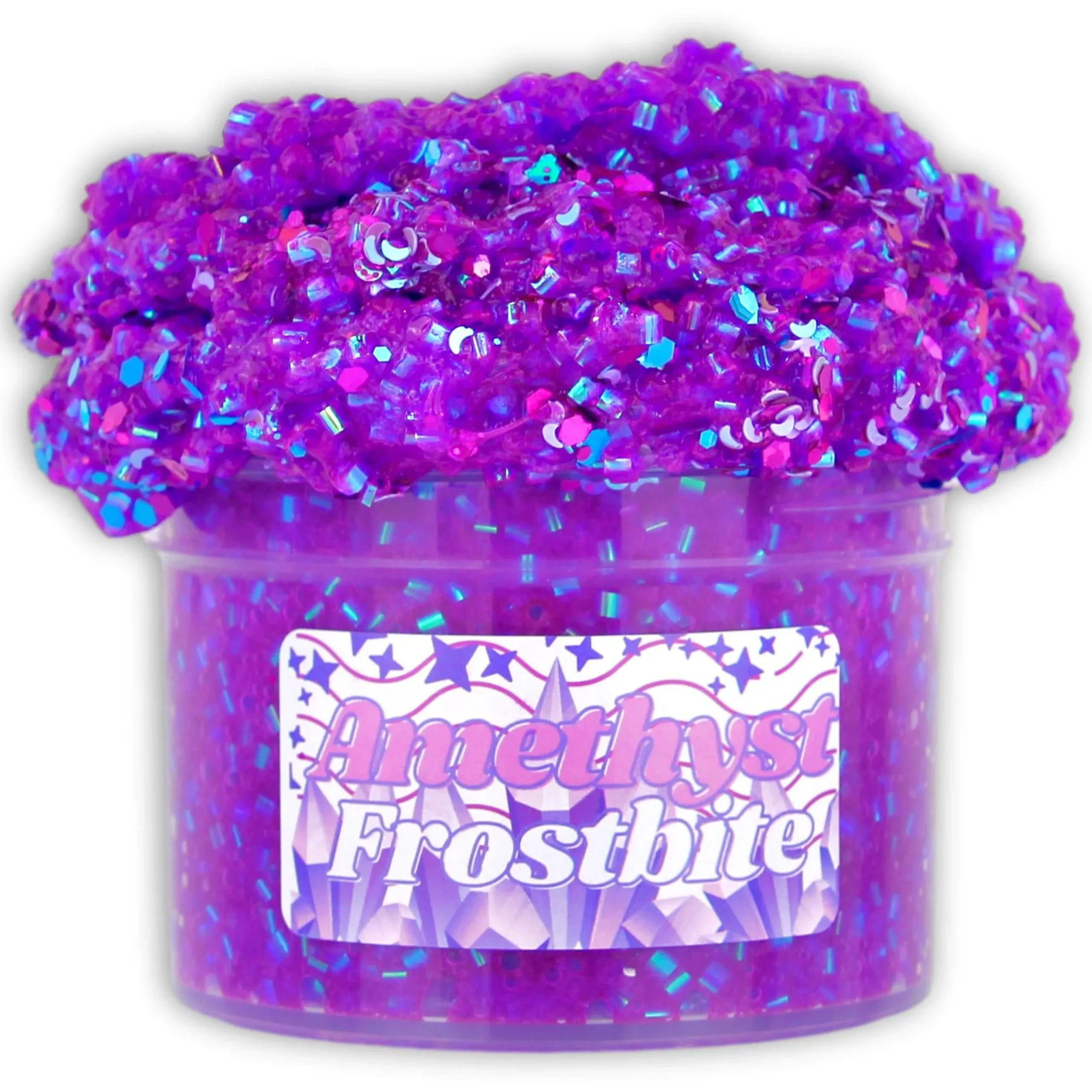 Beaded Slime|Bingsu Slime>Dope Slime Amethyst Frostbite