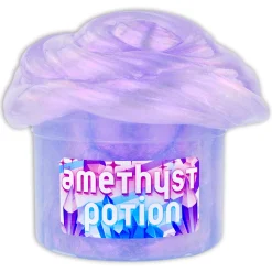 Clear Base Slime|Unique Textured Slime>Dope Slime Amethyst Potion