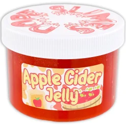 Clear Base Slime|Unique Textured Slime>Dope Slime Apple Cider Jelly