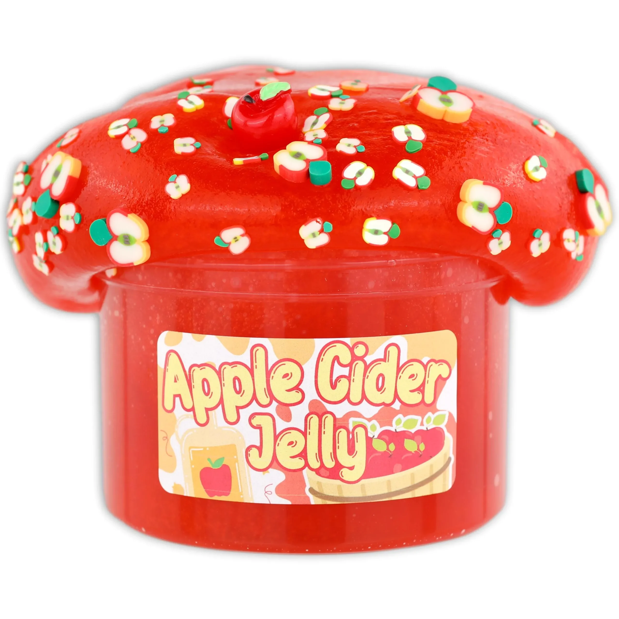 Clear Base Slime|Unique Textured Slime>Dope Slime Apple Cider Jelly