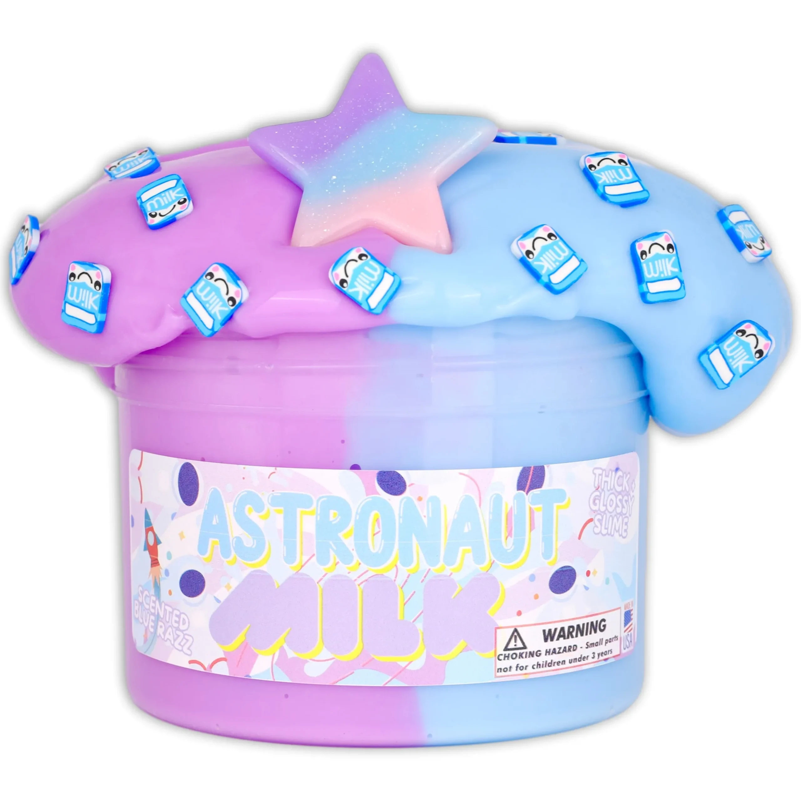 Thick & Glossy Slime>Dope Slime Astronaut Milk