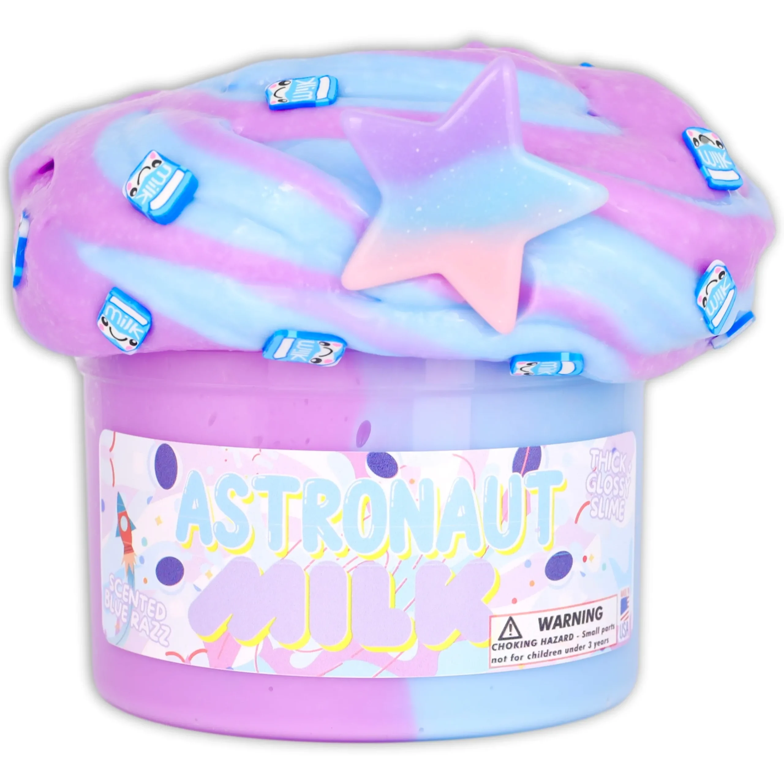 Thick & Glossy Slime>Dope Slime Astronaut Milk
