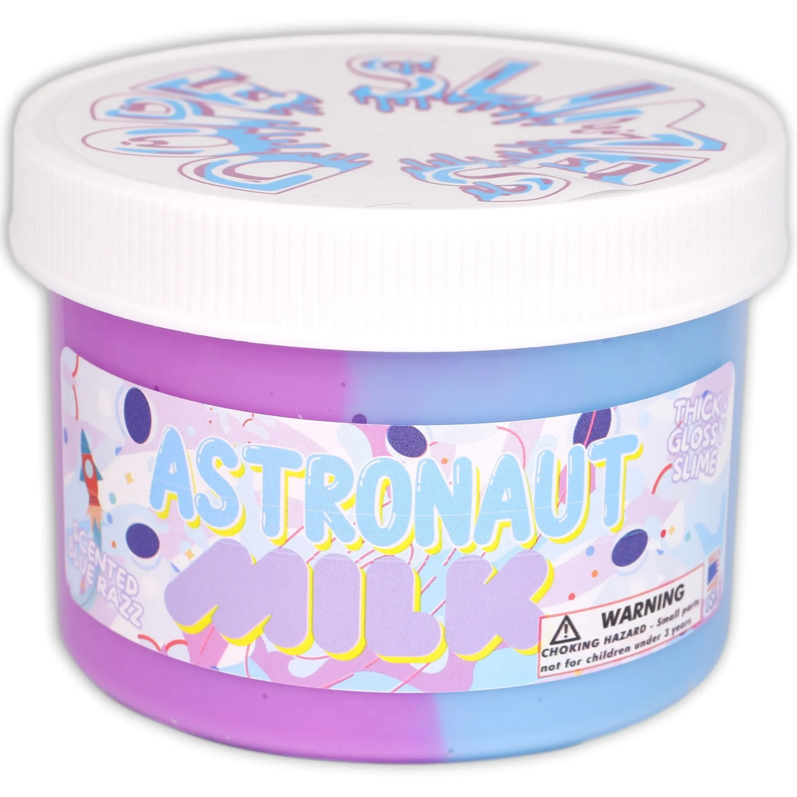 Thick & Glossy Slime>Dope Slime Astronaut Milk