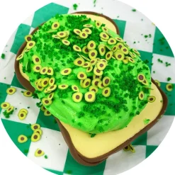 Butter Slime|Premade Slime Kits>Dope Slime Avocado Toast DIY