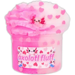 Icee Slime|Unique Textured Slime>Dope Slime Axolotl Fluff