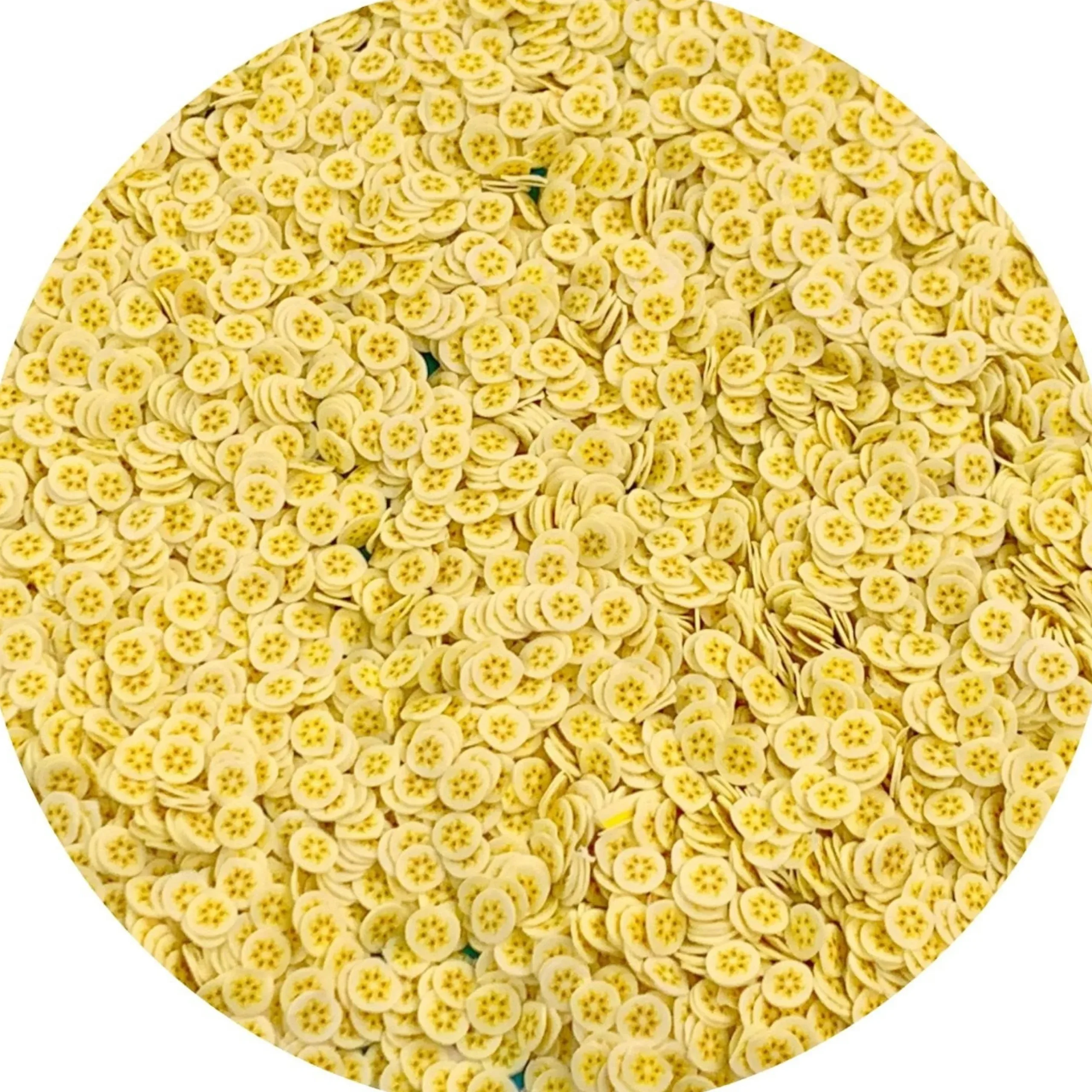 Slime Fimo Slices>Dope Slime Banana Fimo Slices