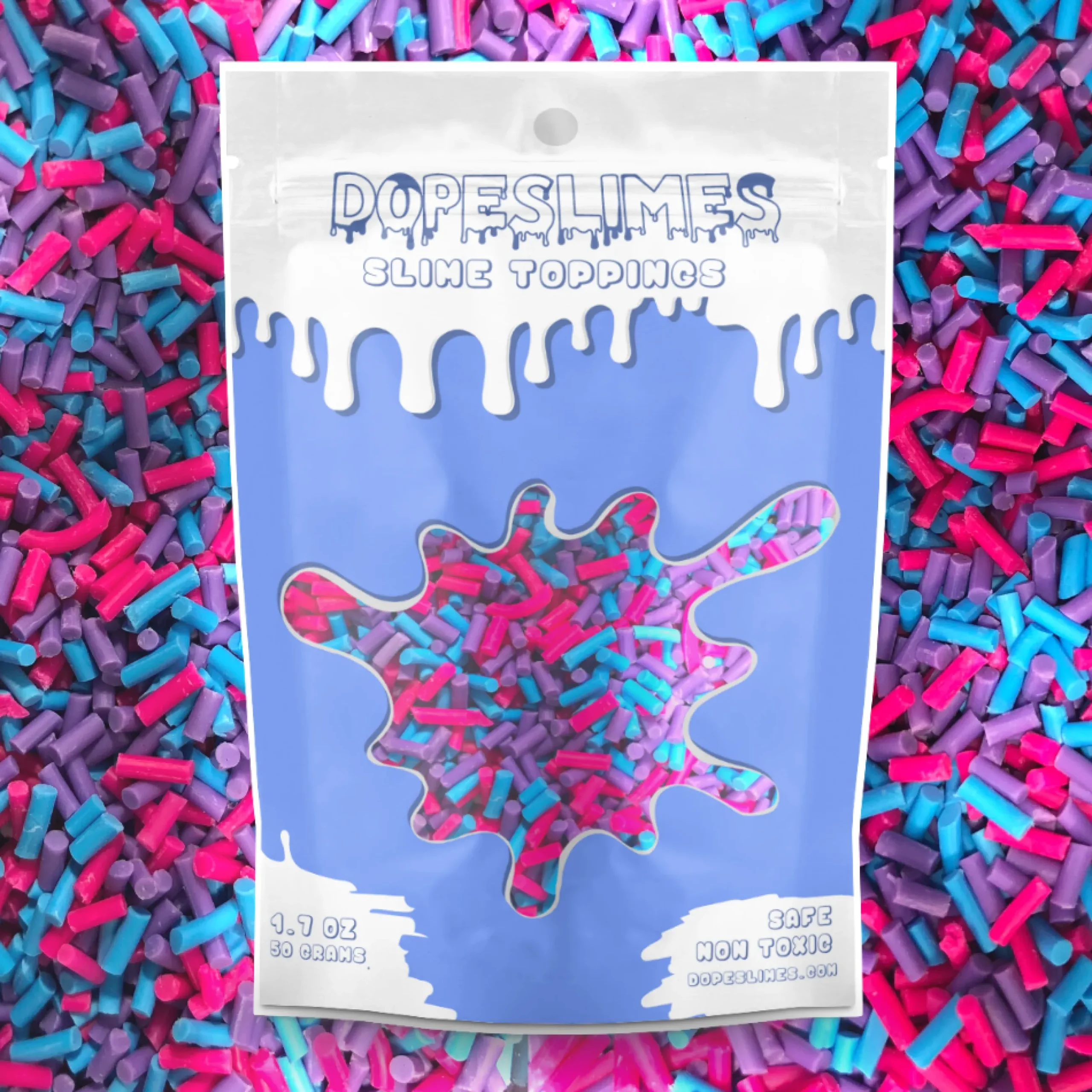 Slime Sprinkles>Dope Slime Berry Blast Sprinkle Mix