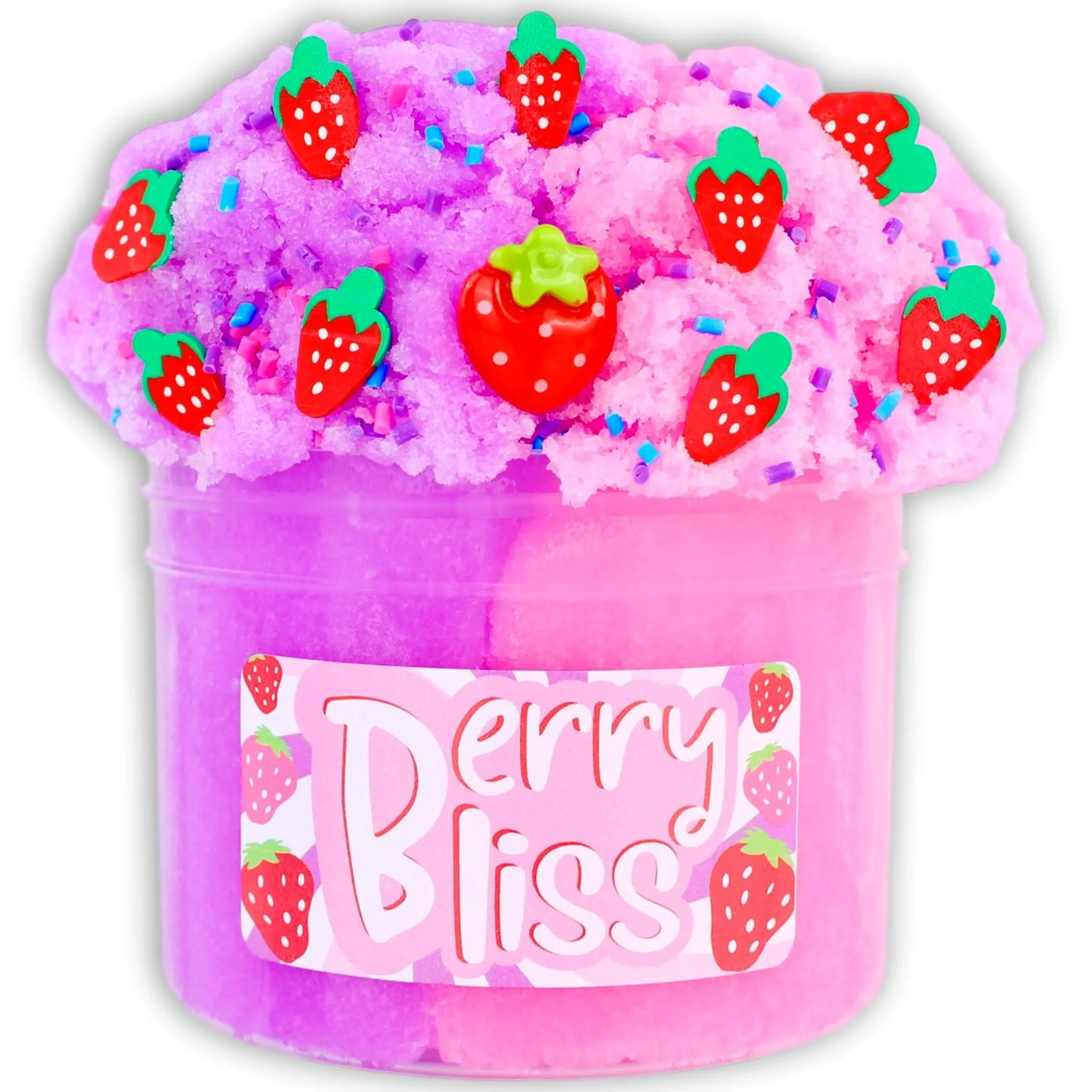 Clear Base Slime|Icee Slime>Dope Slime Berry Bliss