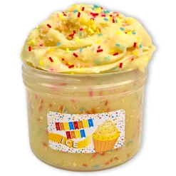 Icee Slime|Unique Textured Slime>Dope Slime Birthday Cake Ice