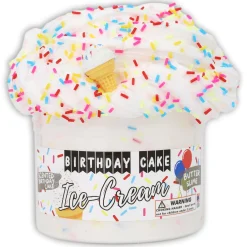 Butter Slime>Dope Slime Birthday Cake Ice Cream Slime