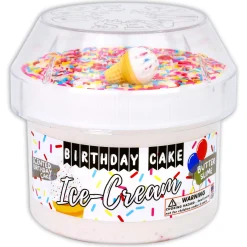 Butter Slime>Dope Slime Birthday Cake Ice Cream Slime