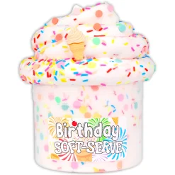 Ice-Cream Slimes|Unique Textured Slime>Dope Slime Birthday Soft Serve