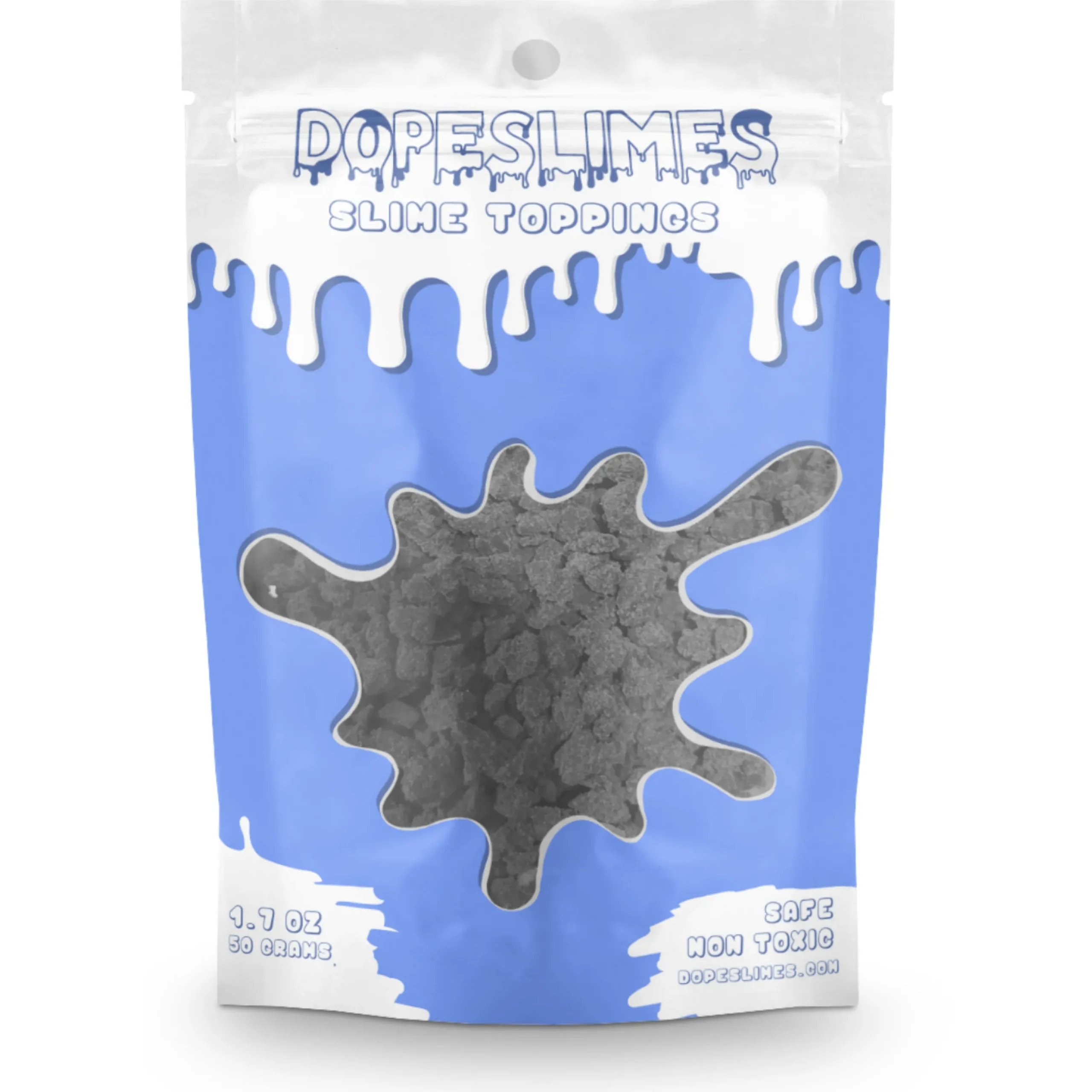 Slime Sprinkles|Other Slime Supplies>Dope Slime Black Clay Chunk Sprinkles