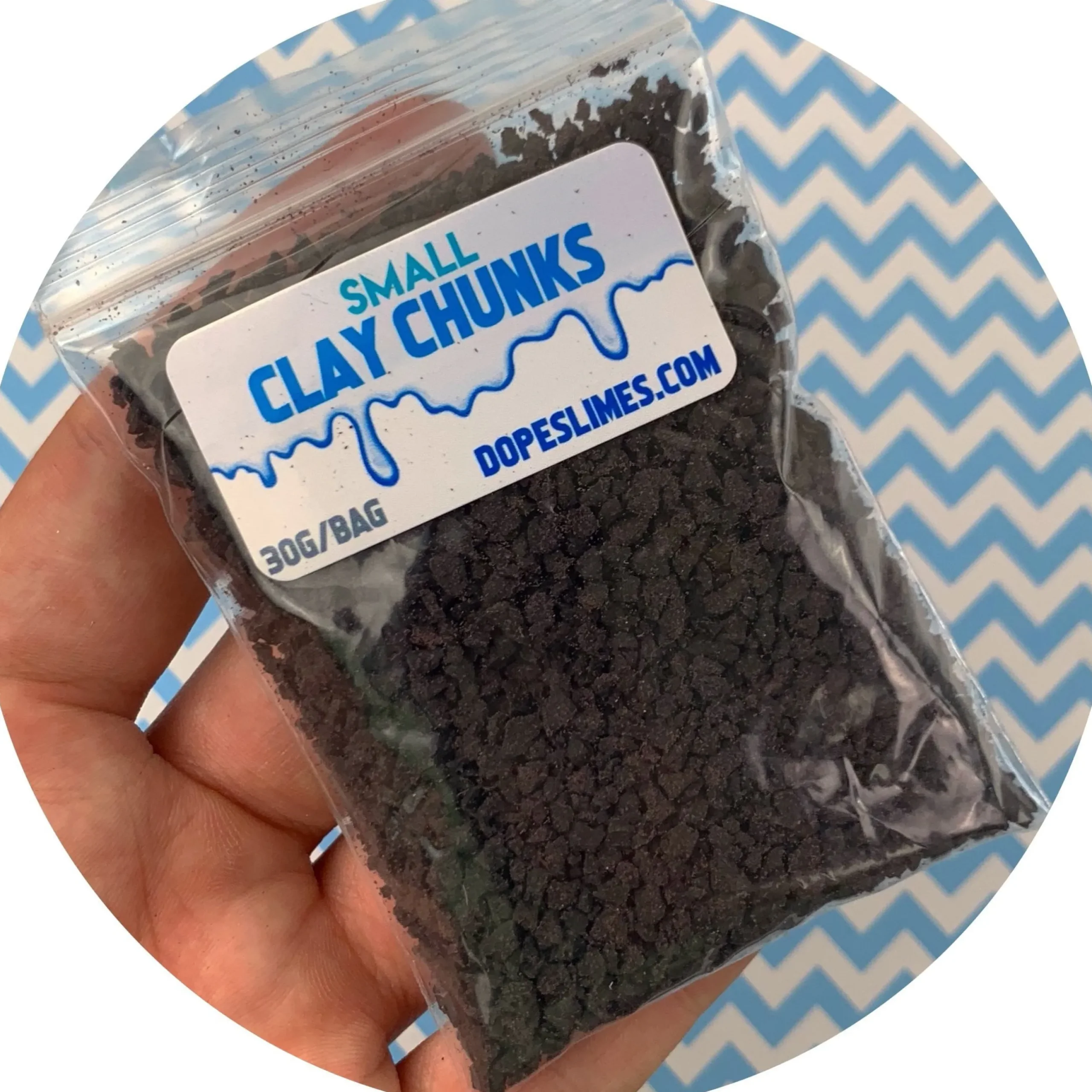 Slime Sprinkles|Other Slime Supplies>Dope Slime Black Clay Chunk Sprinkles