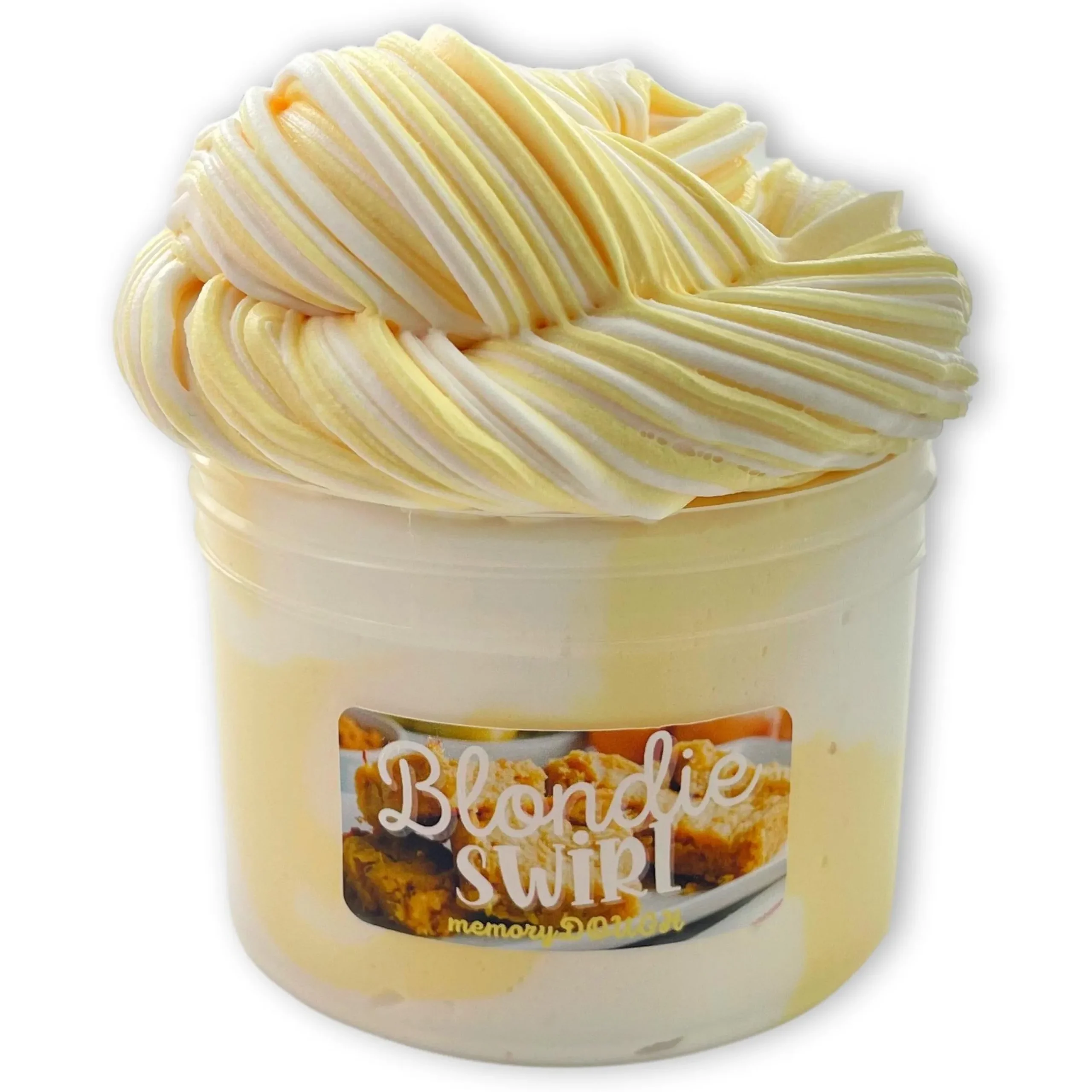 Butter Slime>Dope Slime Blonde Swirl memoryDOUGH®