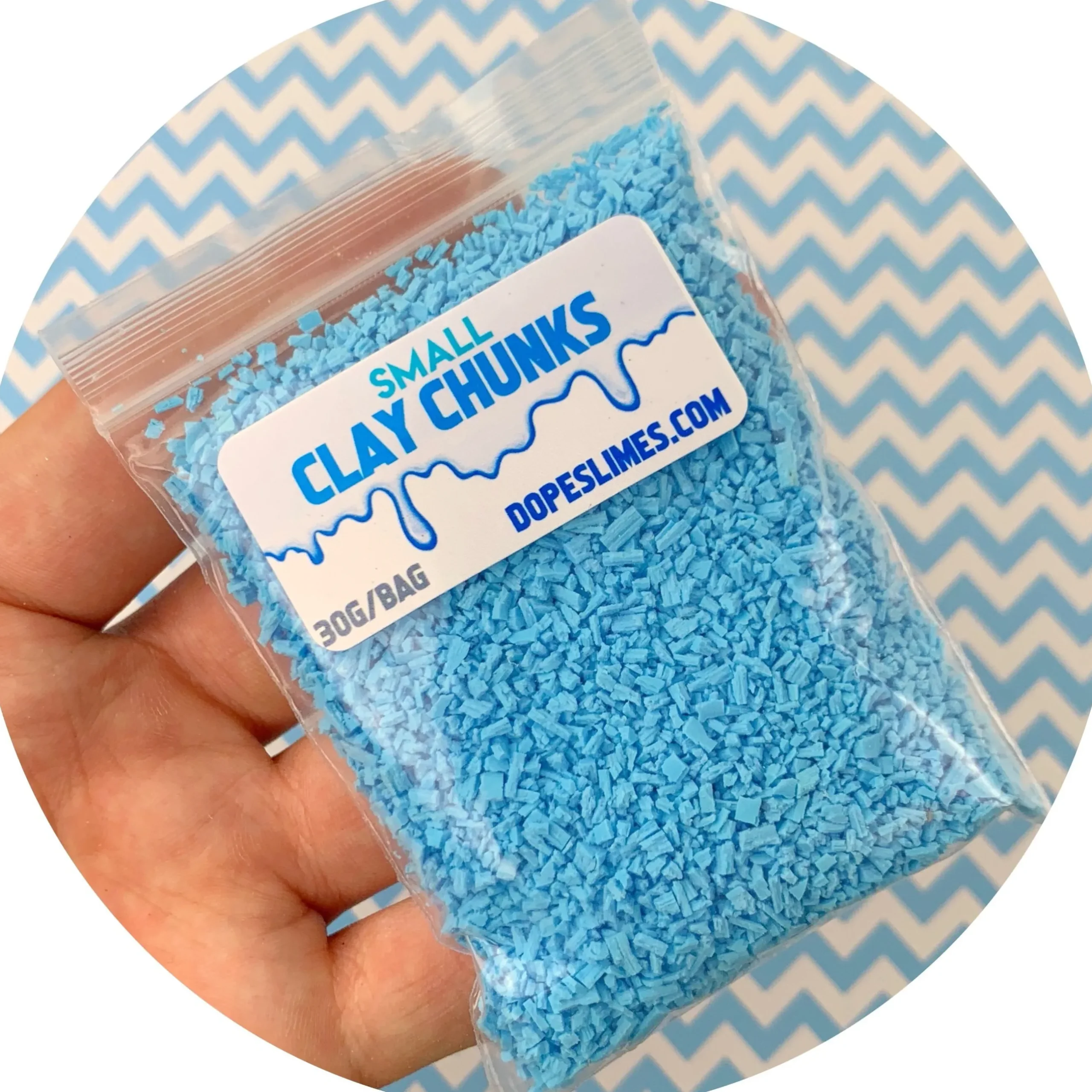 Slime Sprinkles|Other Slime Supplies>Dope Slime Blue Chunk Sprinkles