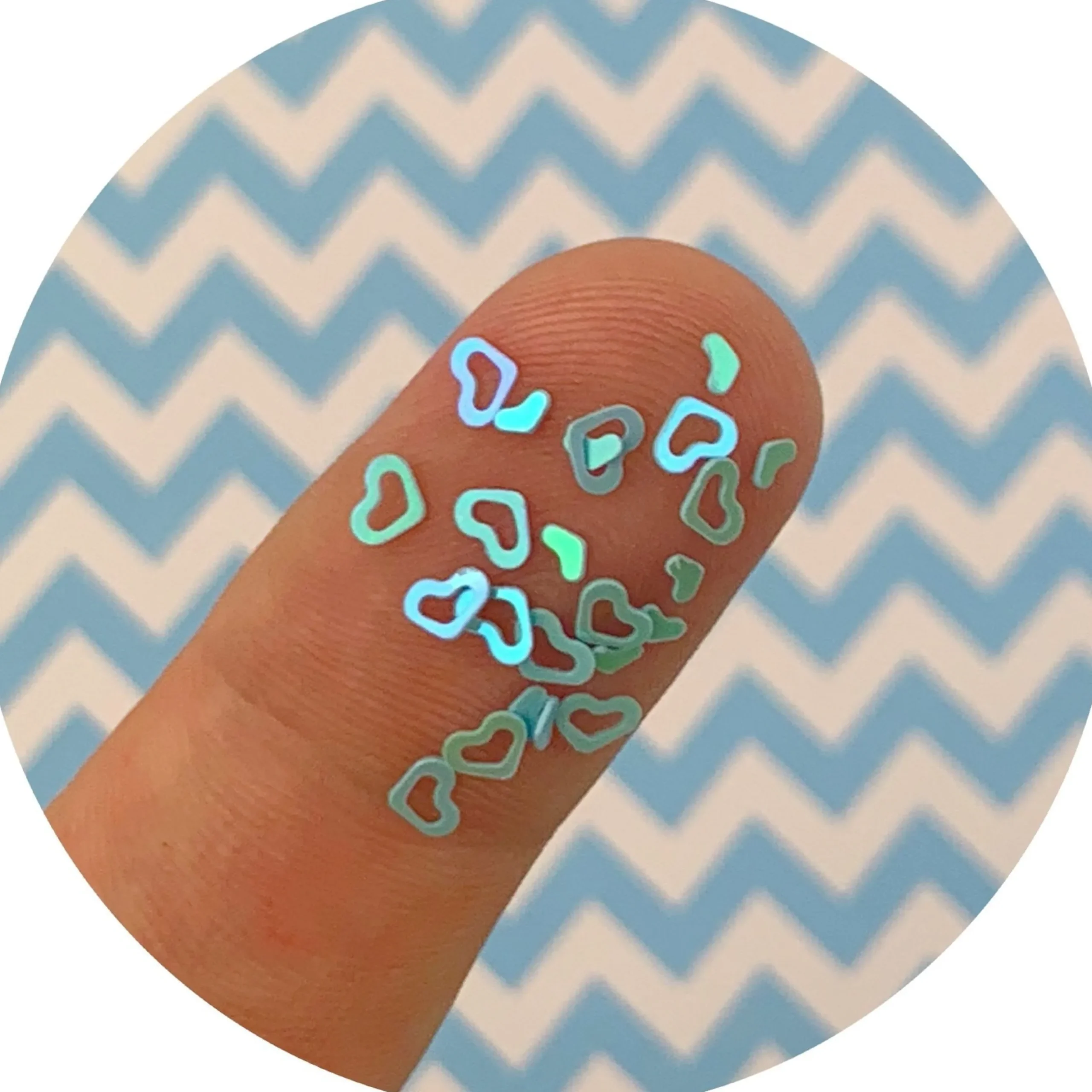 Slime Sprinkles|Slime Glitter>Dope Slime Blue Hearts