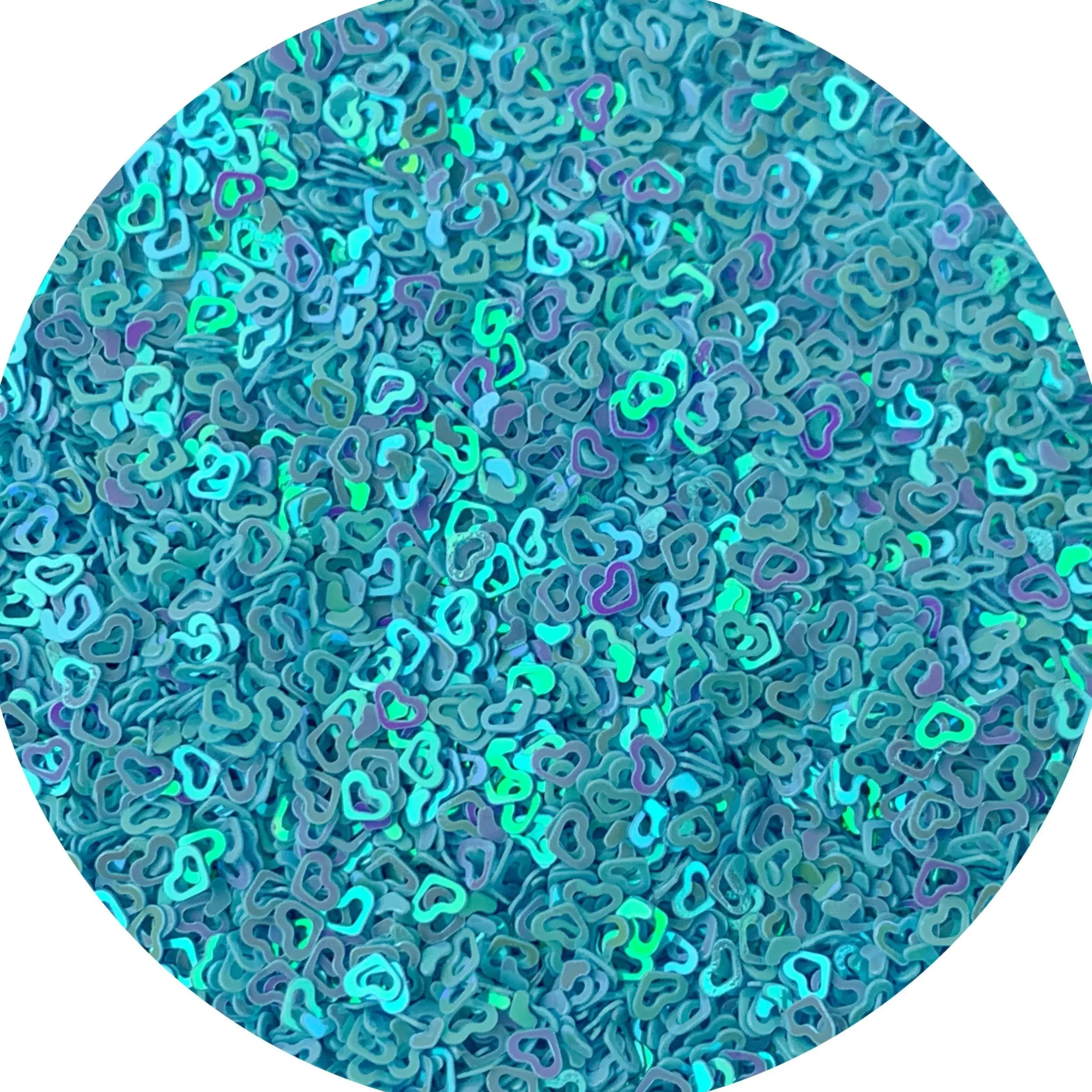 Slime Sprinkles|Slime Glitter>Dope Slime Blue Hearts