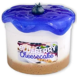 Unique Textured Slime>Dope Slime Blueberry Cheesecake