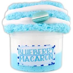 Butter Slime|Unique Textured Slime>Dope Slime Blueberry Macaron