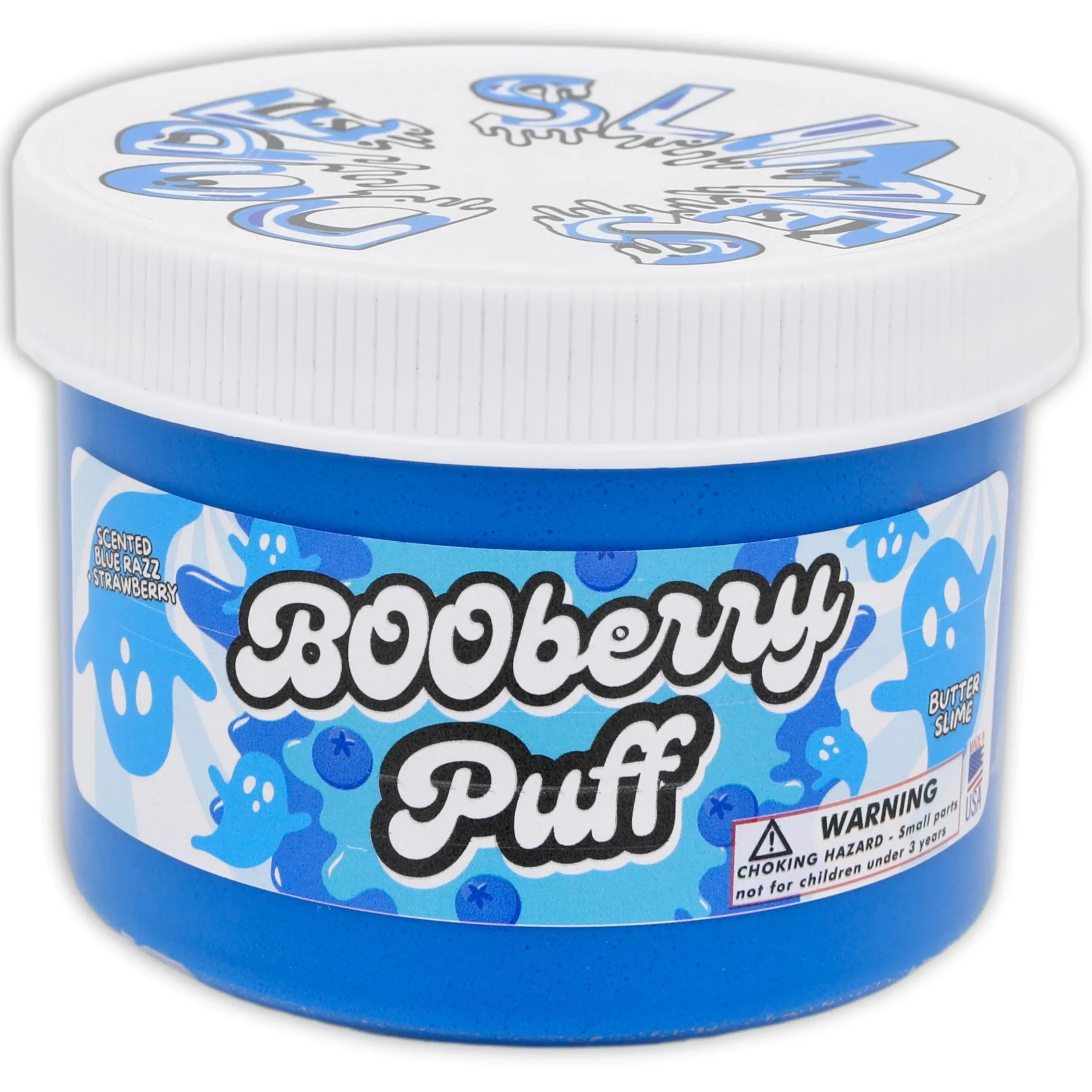 Butter Slime|Ice-Cream Slimes>Dope Slime BOOberry Puff