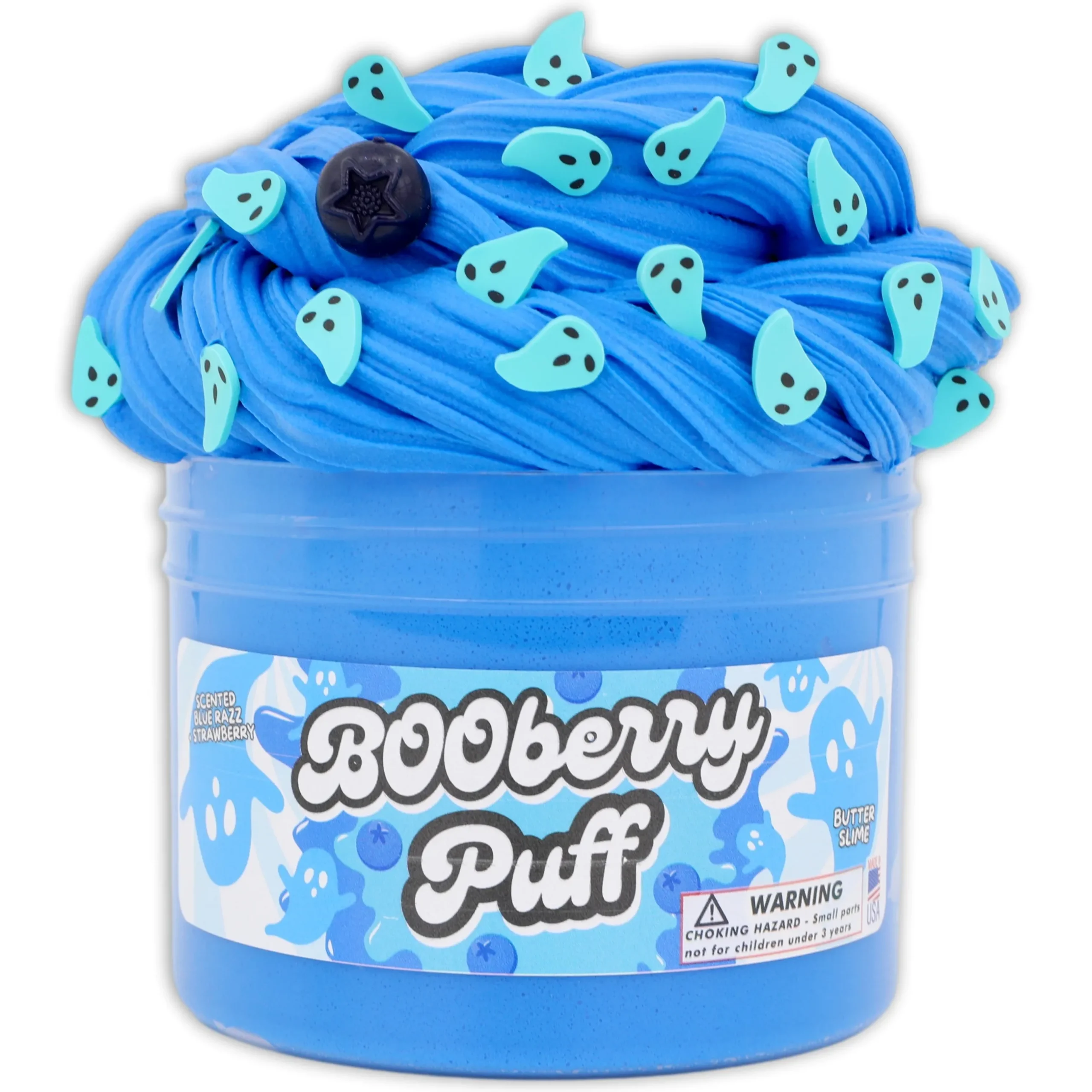 Butter Slime|Ice-Cream Slimes>Dope Slime BOOberry Puff