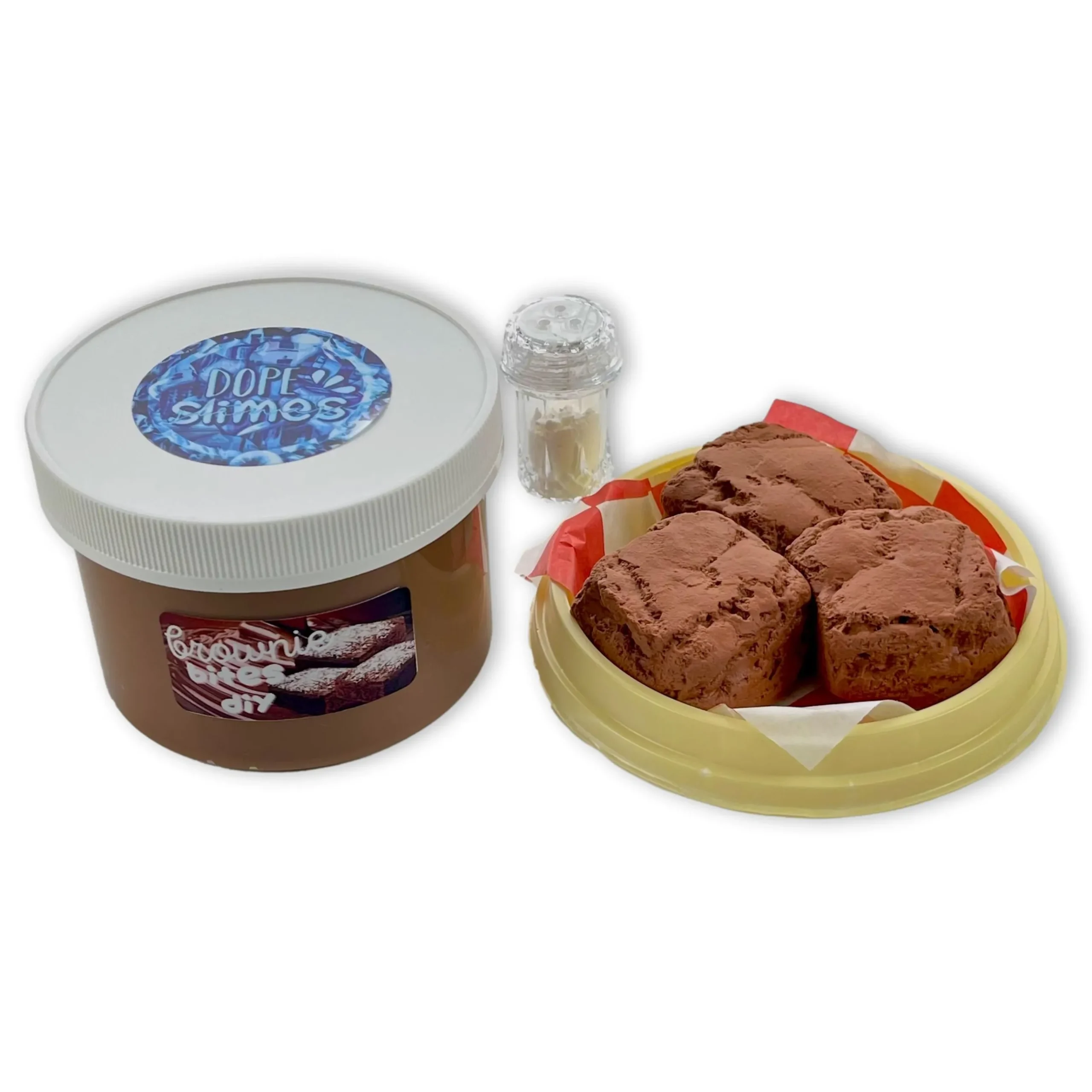 Premade Slime Kits|Butter Slime>Dope Slime Brownie Bites DIY