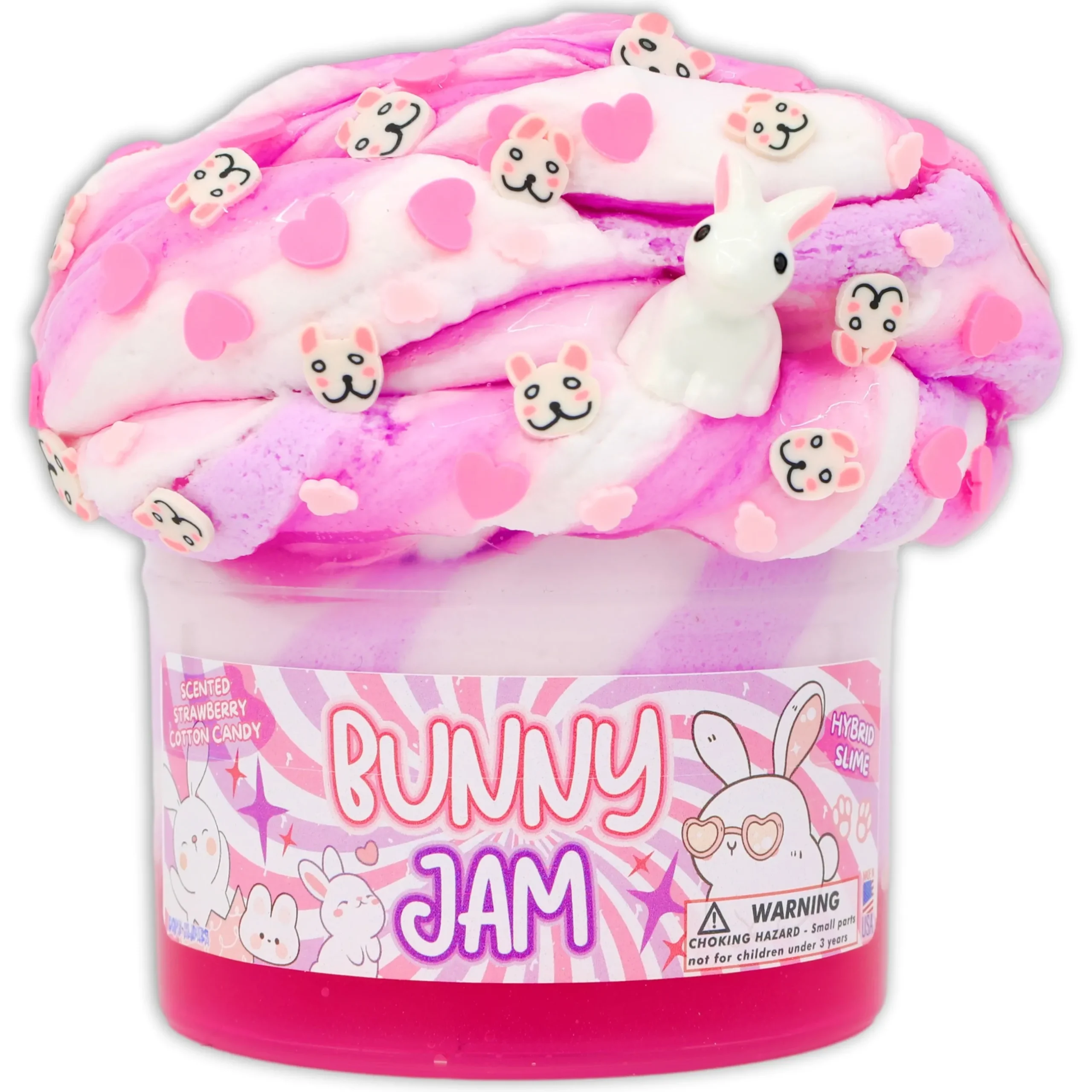 Ice-Cream Slimes|Unique Textured Slime>Dope Slime Bunny Jam