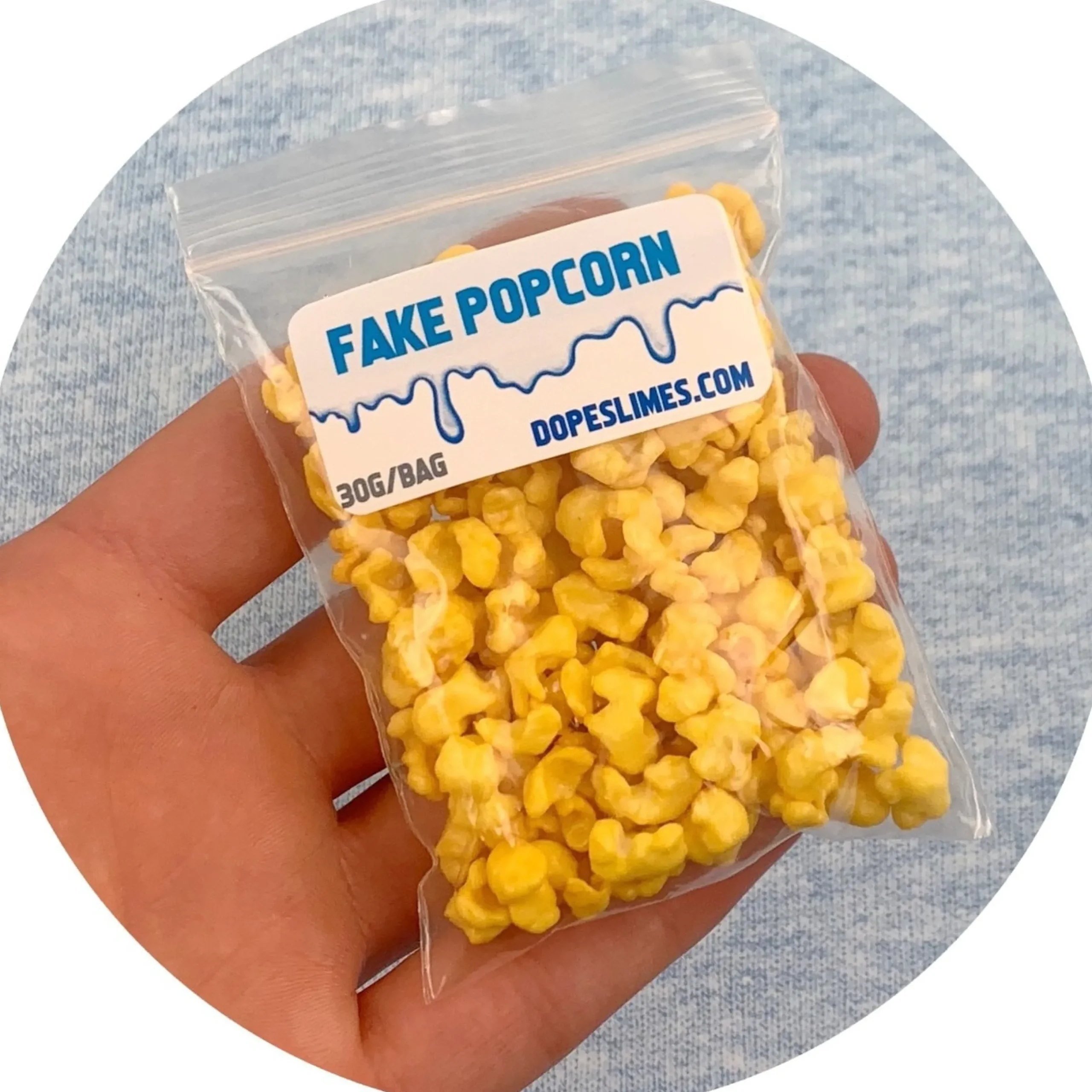 Slime Charms|Other Slime Supplies>Dope Slime Buttered Mini Popcorns