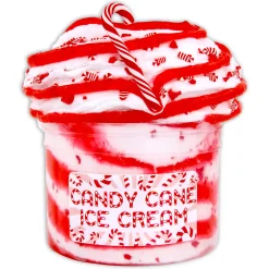 Christmas Slimes|Ice-Cream Slimes>Dope Slime Candy Cane Ice Cream
