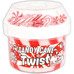Butter Slime|Christmas Slimes>Dope Slime Candy Cane Twist