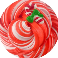 Butter Slime>Dope Slime Candy Cane Twist memoryDOUGH