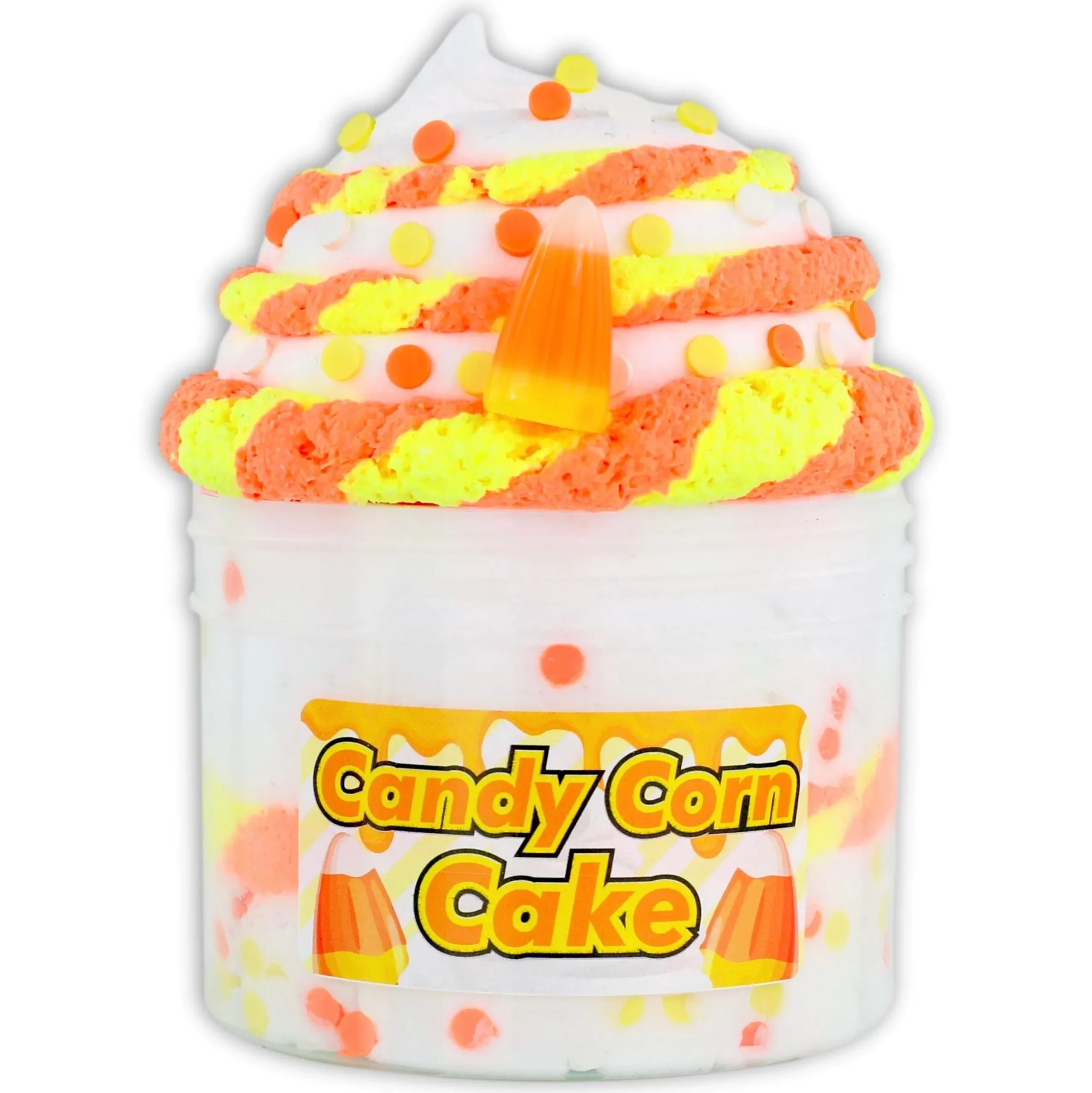Ice-Cream Slimes|Unique Textured Slime>Dope Slime Candy Corn Cake