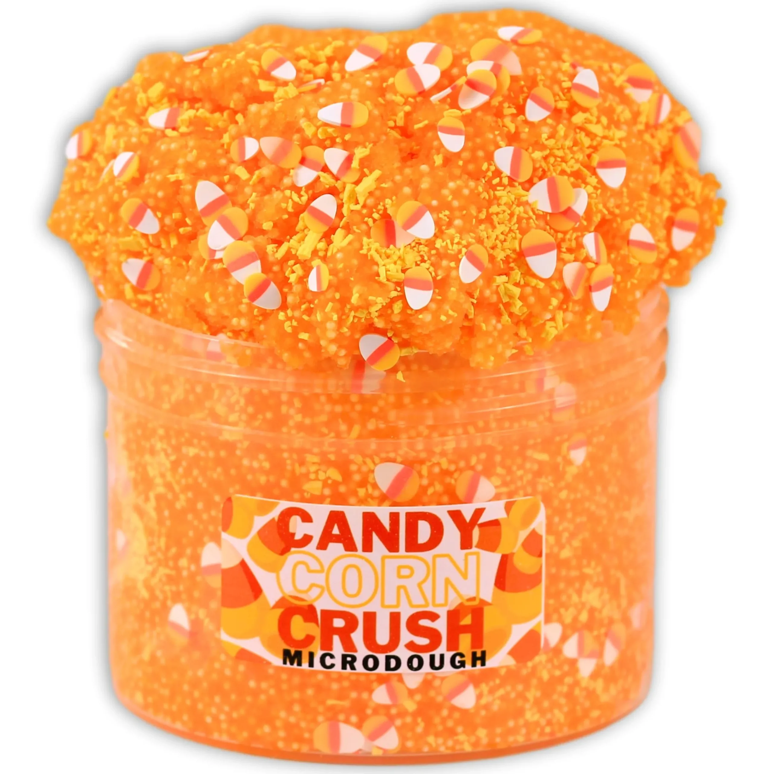 Unique Textured Slime>Dope Slime Candy Corn Crush microDOUGH