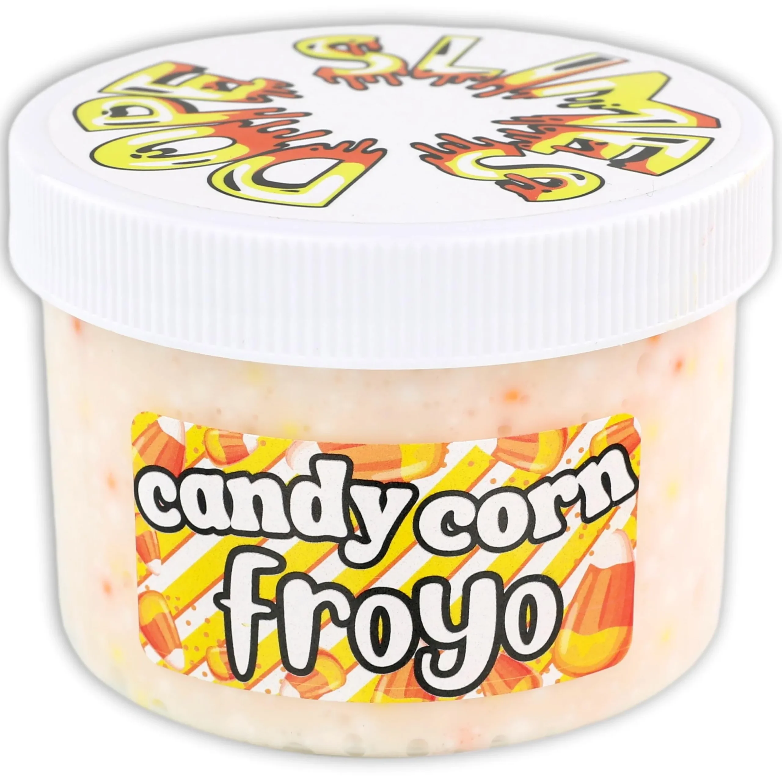 Beaded Slime>Dope Slime Candy Corn Froyo
