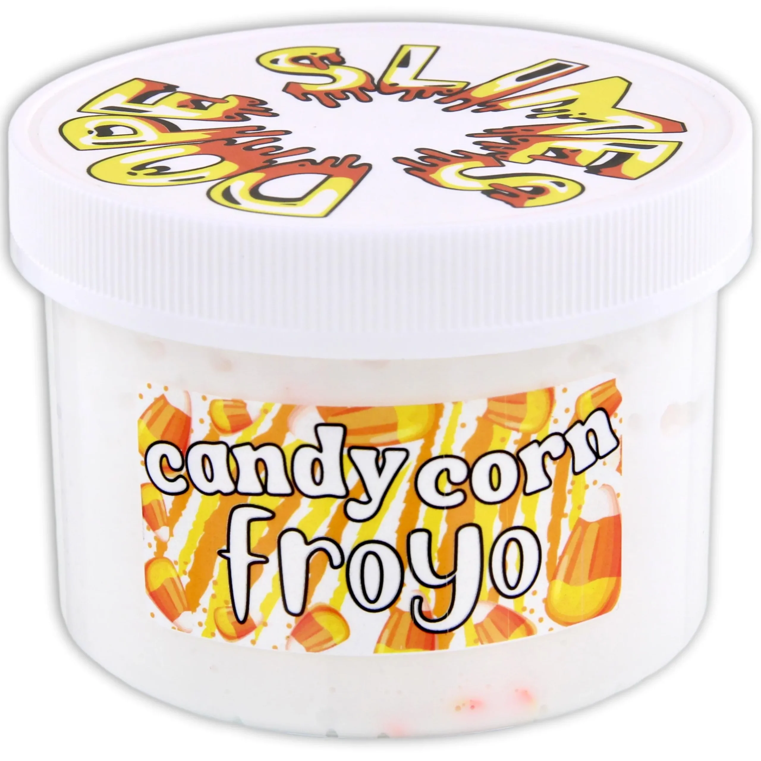 Beaded Slime>Dope Slime Candy Corn Froyo