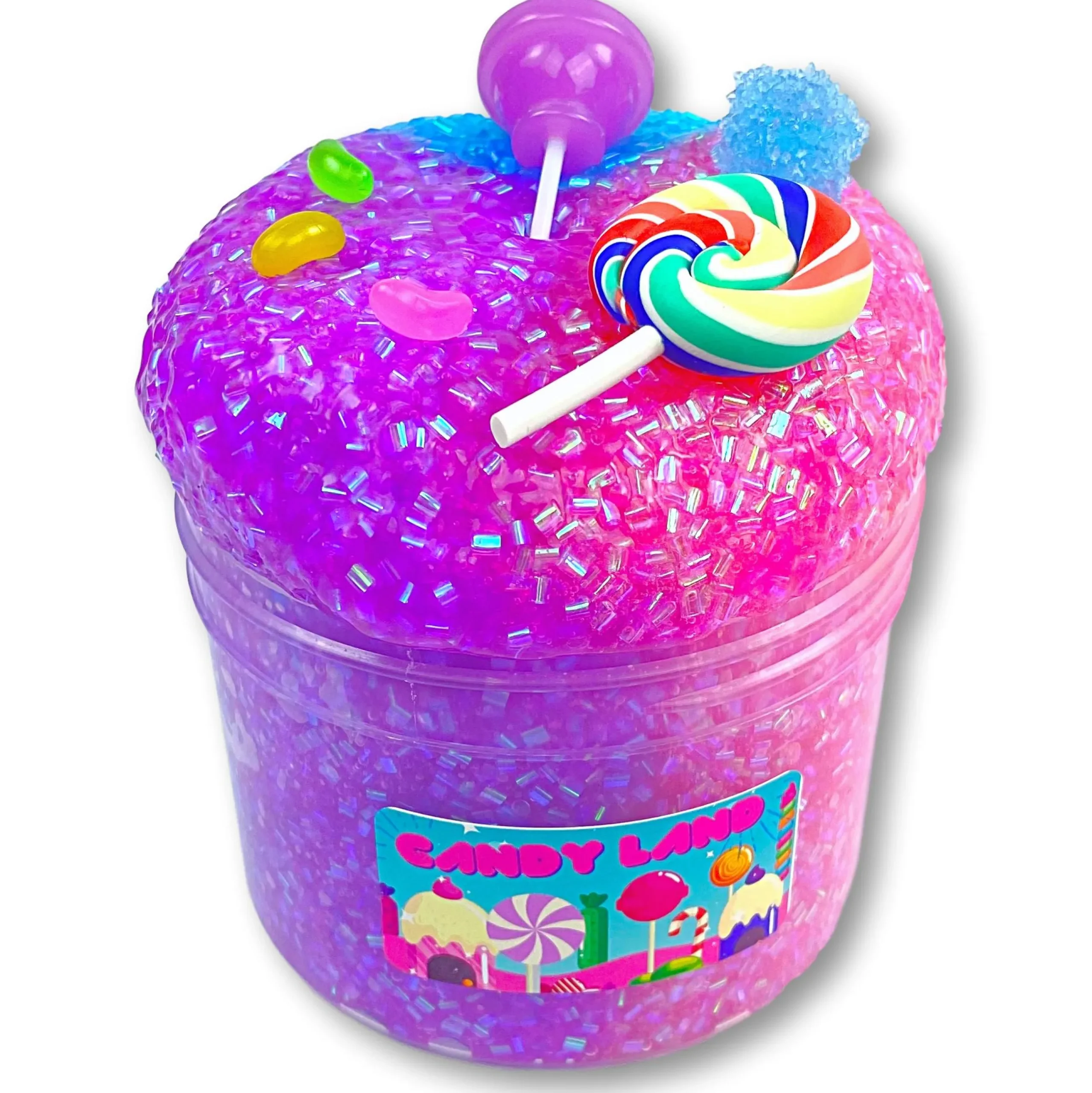 Clear Base Slime|Bingsu Slime>Dope Slime Candy Land