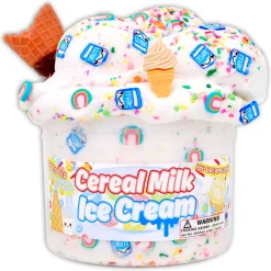 Ice-Cream Slimes|Unique Textured Slime>Dope Slime Cereal Milk Ice Cream