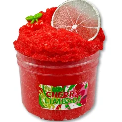 Cloud Slime|Clear Base Slime>Dope Slime Cherry Limeade