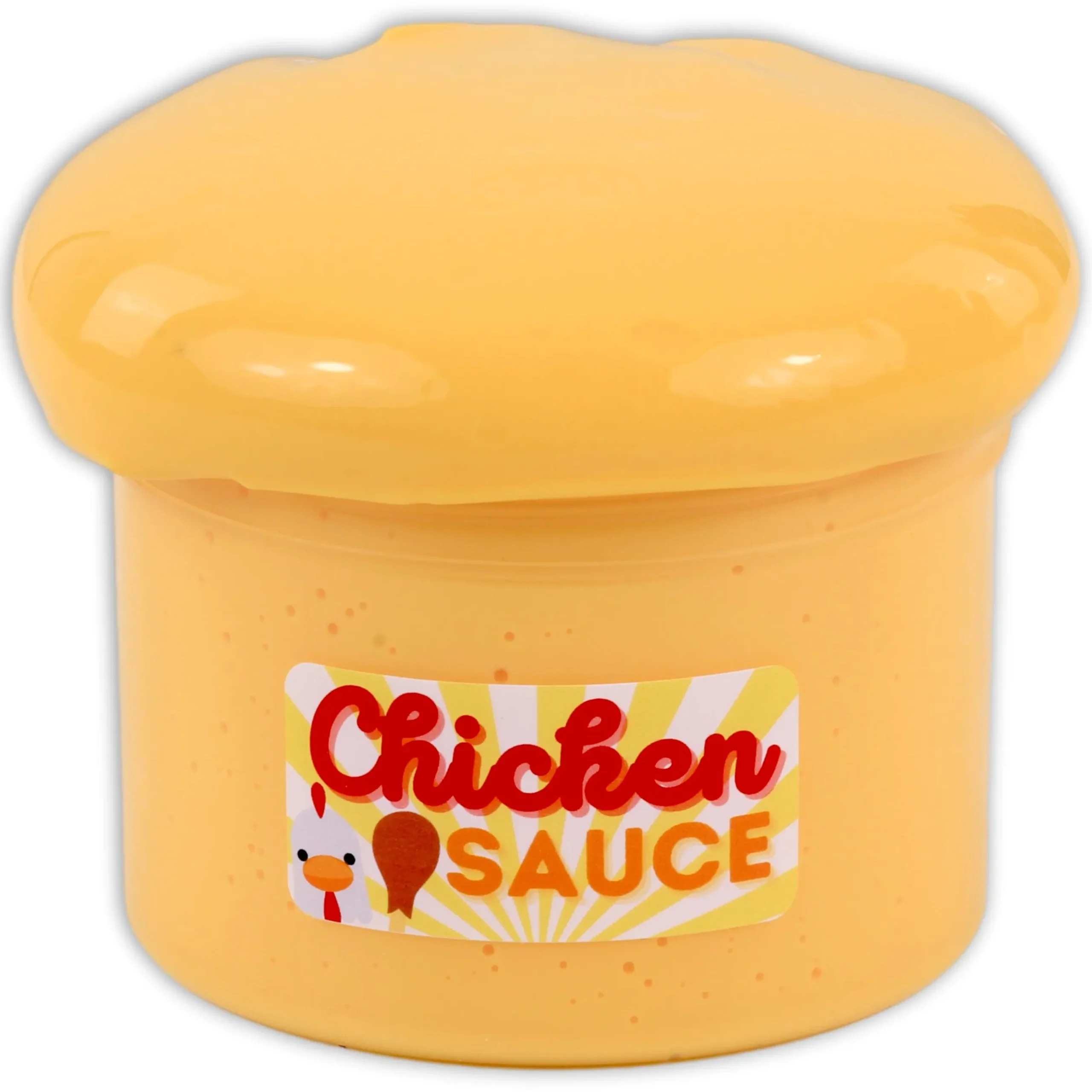 Clear Base Slime|Unique Textured Slime>Dope Slime Chicken Sauce