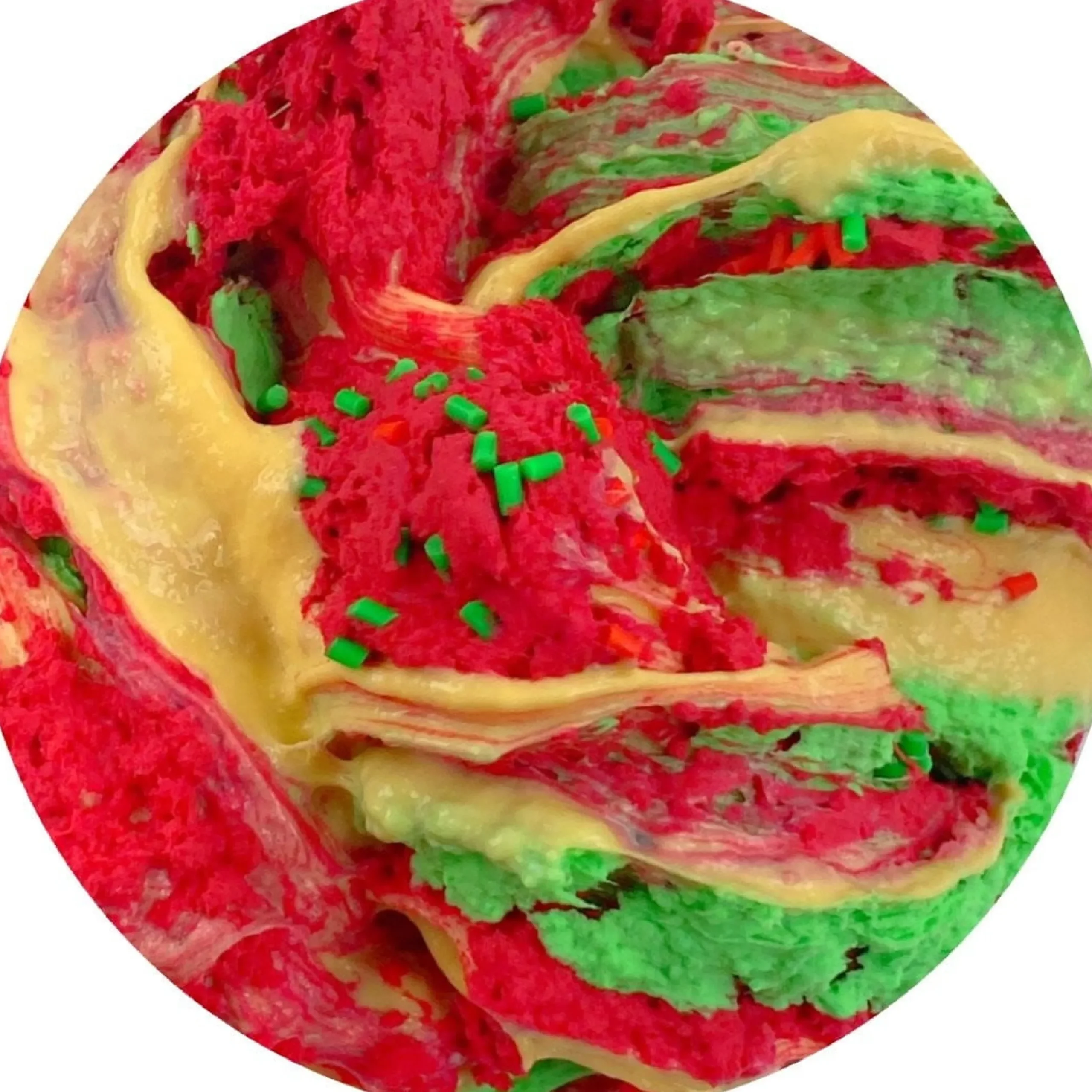 Butter Slime|Snow Fizz Slime>Dope Slime Christmas Cookies
