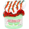 Butter Slime|Clear Base Slime>Dope Slime Christmas Tree Cake