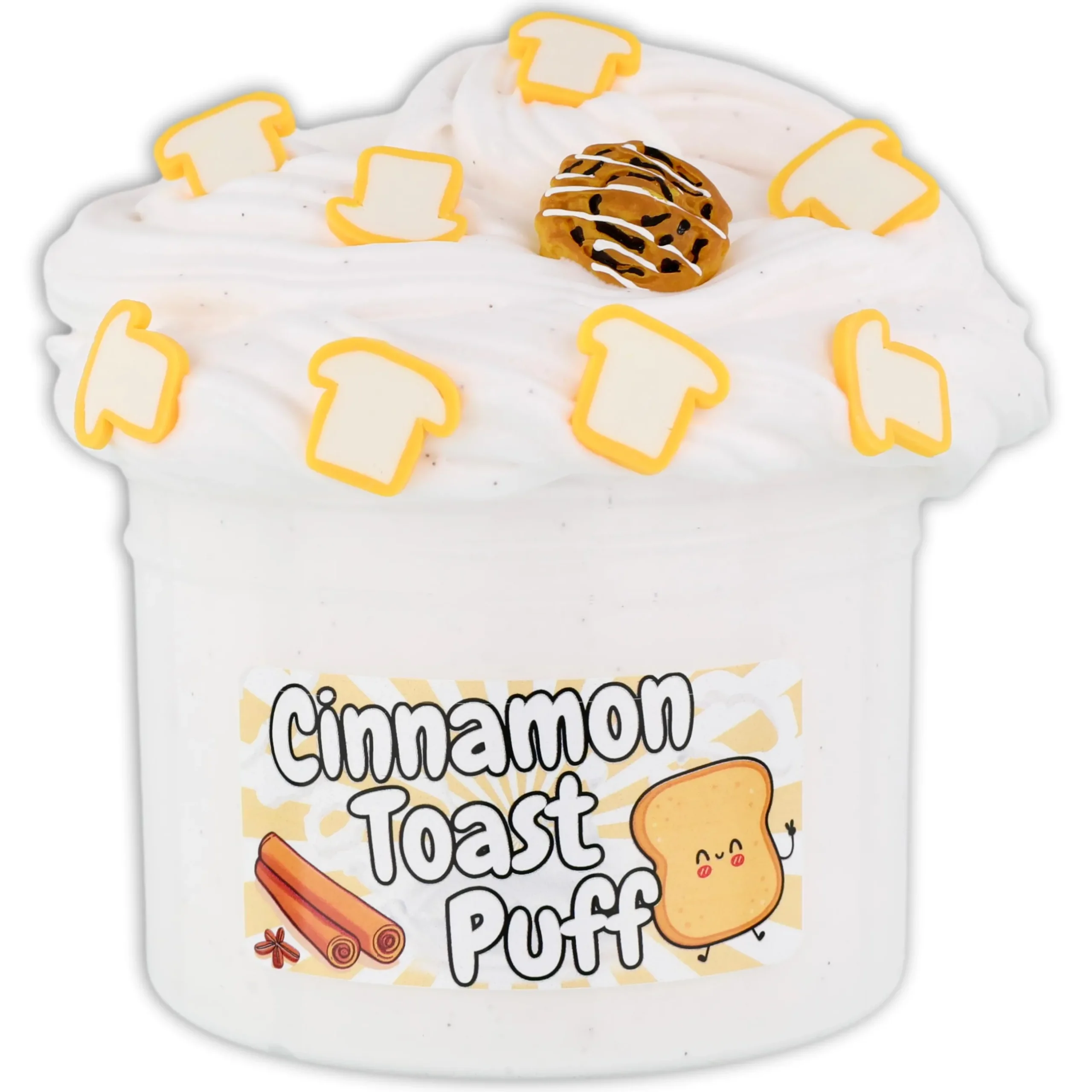 Butter Slime>Dope Slime Cinnamon Toast Puff