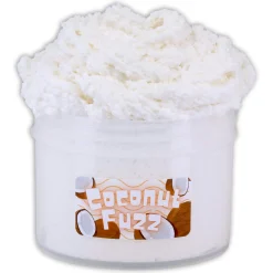 Unique Textured Slime|Snow Fizz Slime>Dope Slime Coconut Fuzz