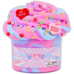 Butter Slime>Dope Slime Conversation Heart Swirl
