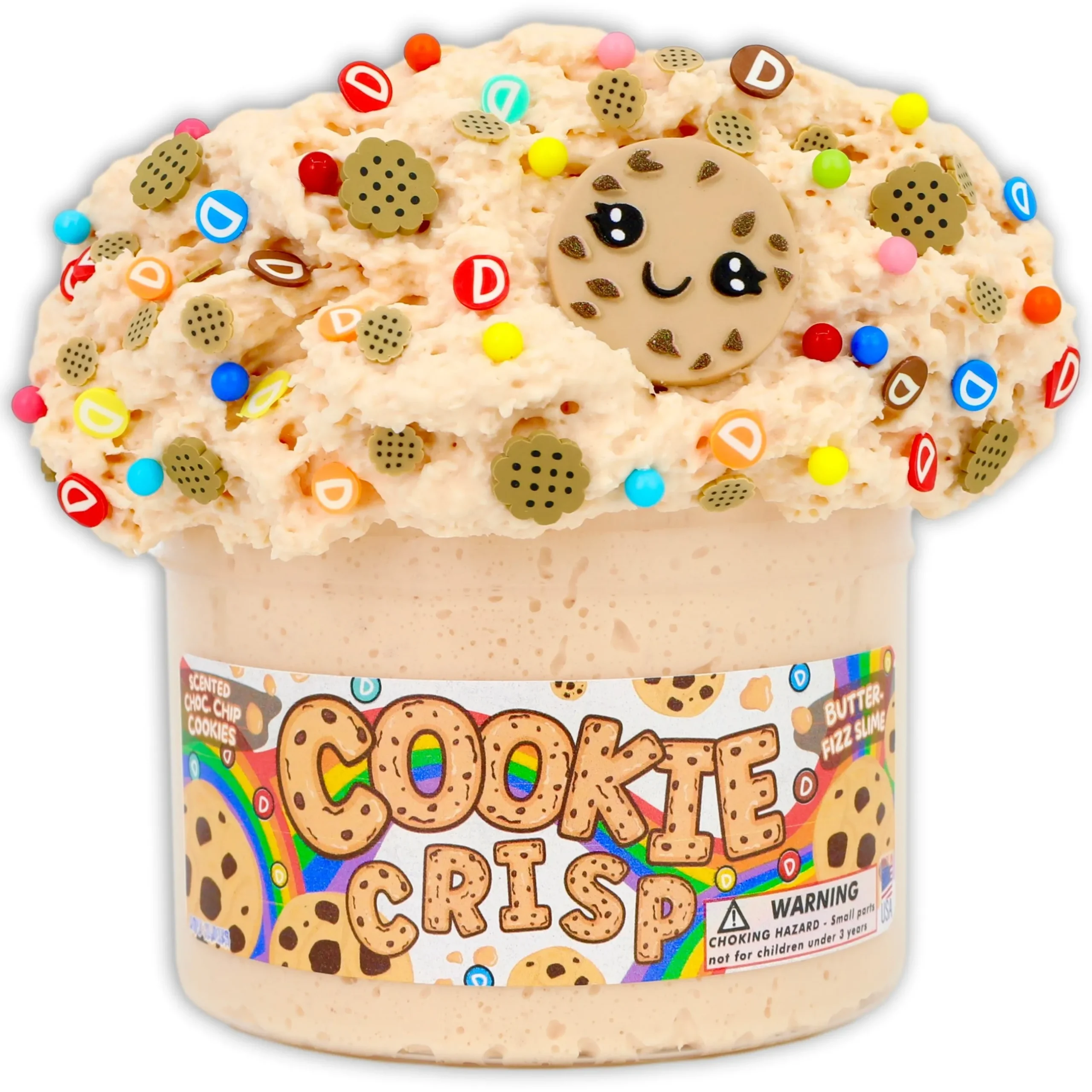 Snow Fizz Slime|Christmas Slimes>Dope Slime Cookie Crisp