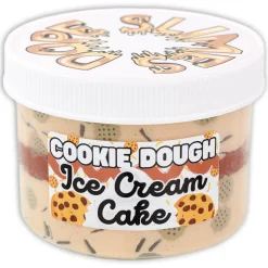 Unique Textured Slime>Dope Slime Cookie Dough Ice-Cream Cake