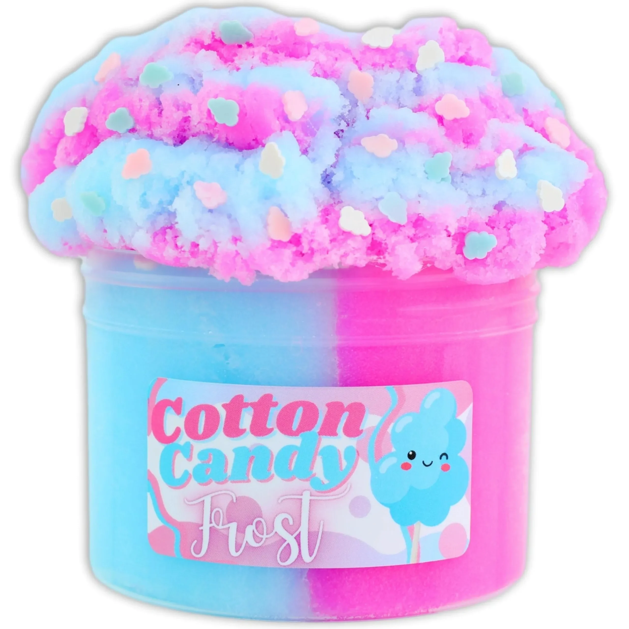 Icee Slime|Unique Textured Slime>Dope Slime Cotton Candy Frost