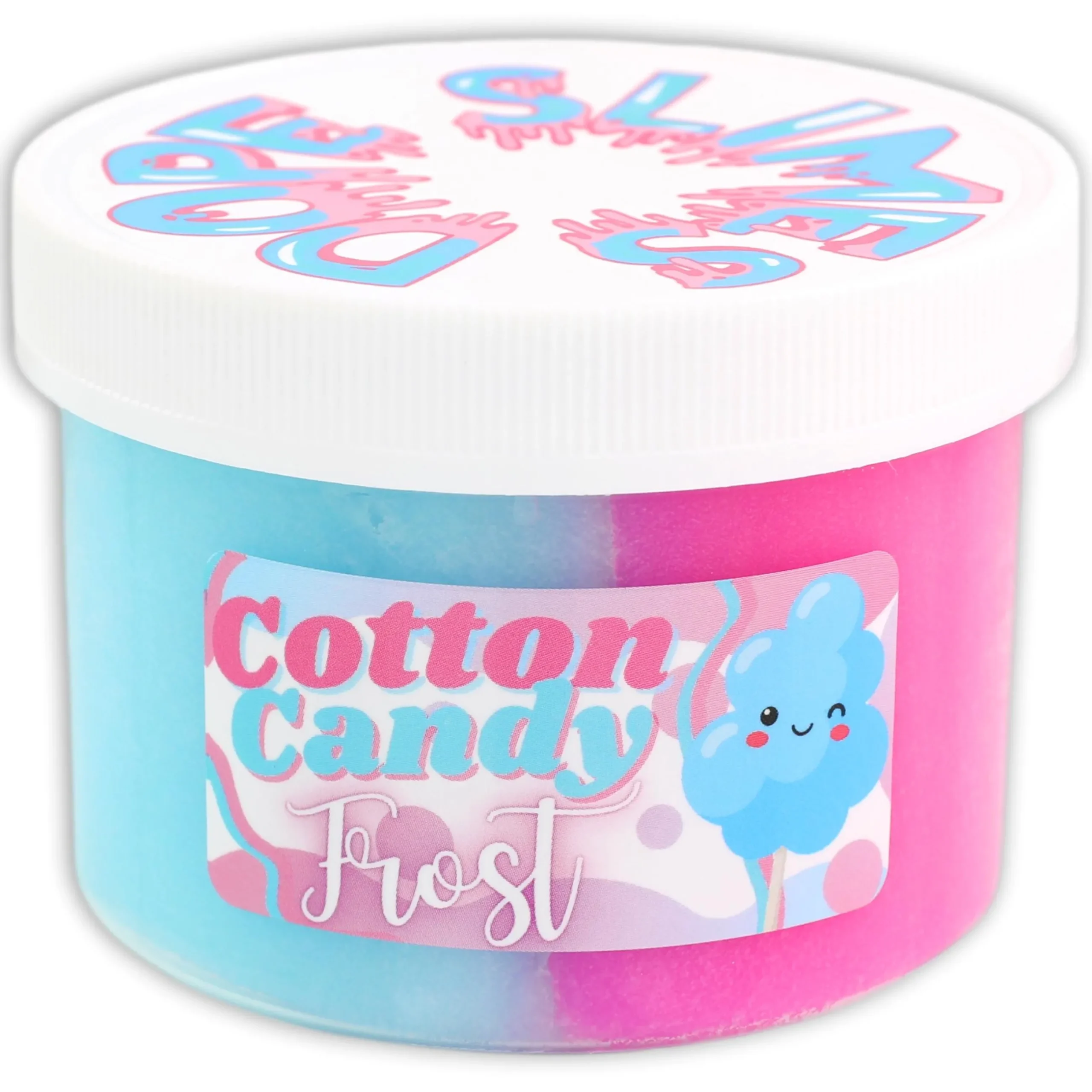 Icee Slime|Unique Textured Slime>Dope Slime Cotton Candy Frost