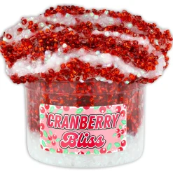 Clear Base Slime|Bingsu Slime>Dope Slime Cranberry Bliss